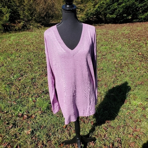 Soft Light Lavender Sweater 2XL+ NWT - Picture 6 of 8